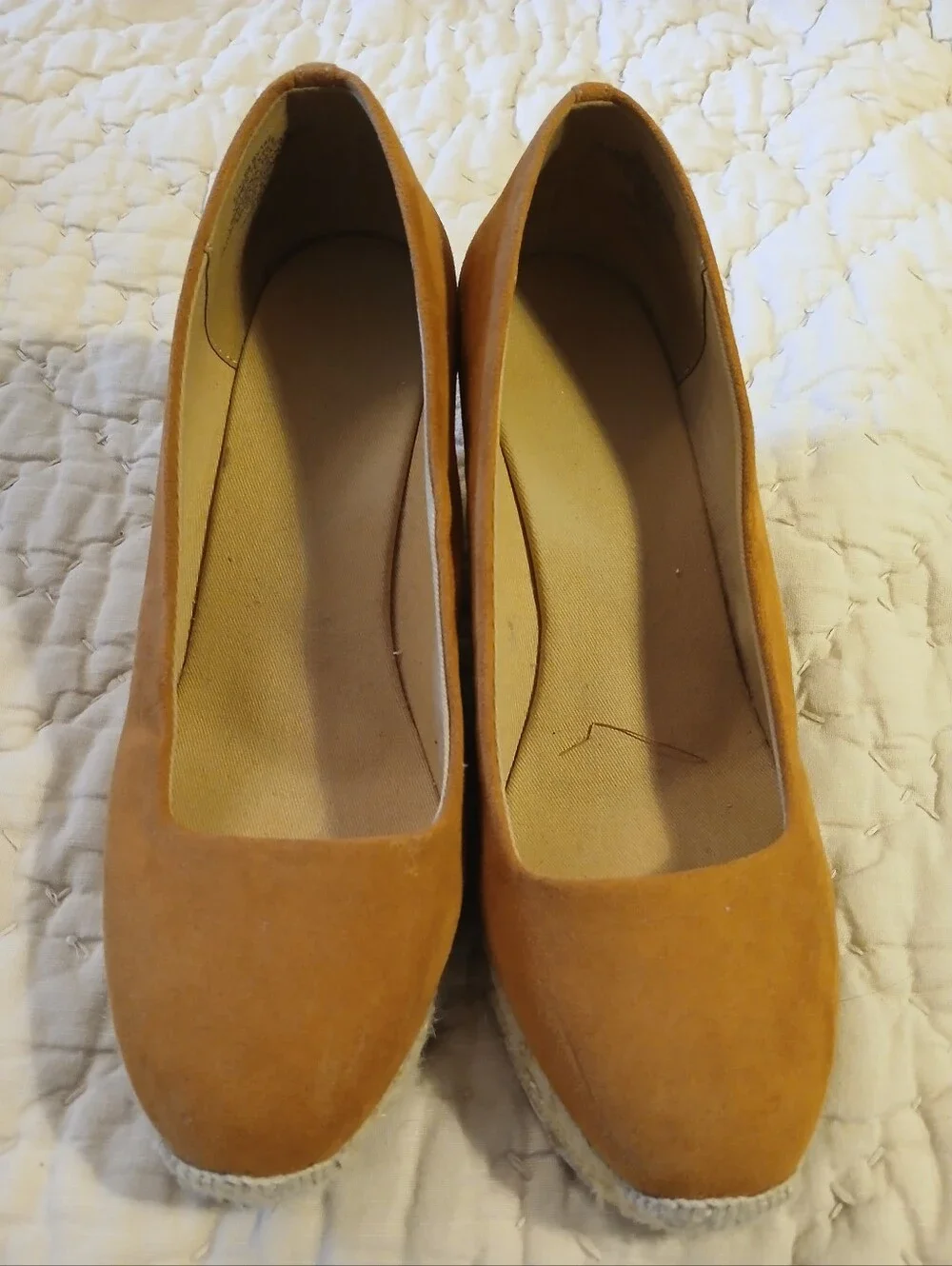 Like New Espadrille Wedges